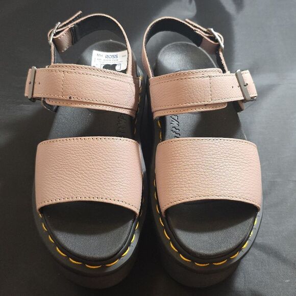 BRAND NEW DR MARTENS VOSS II ATHENA LEATHER STRAP PLATFORM SANDALS - Picture 2 of 15